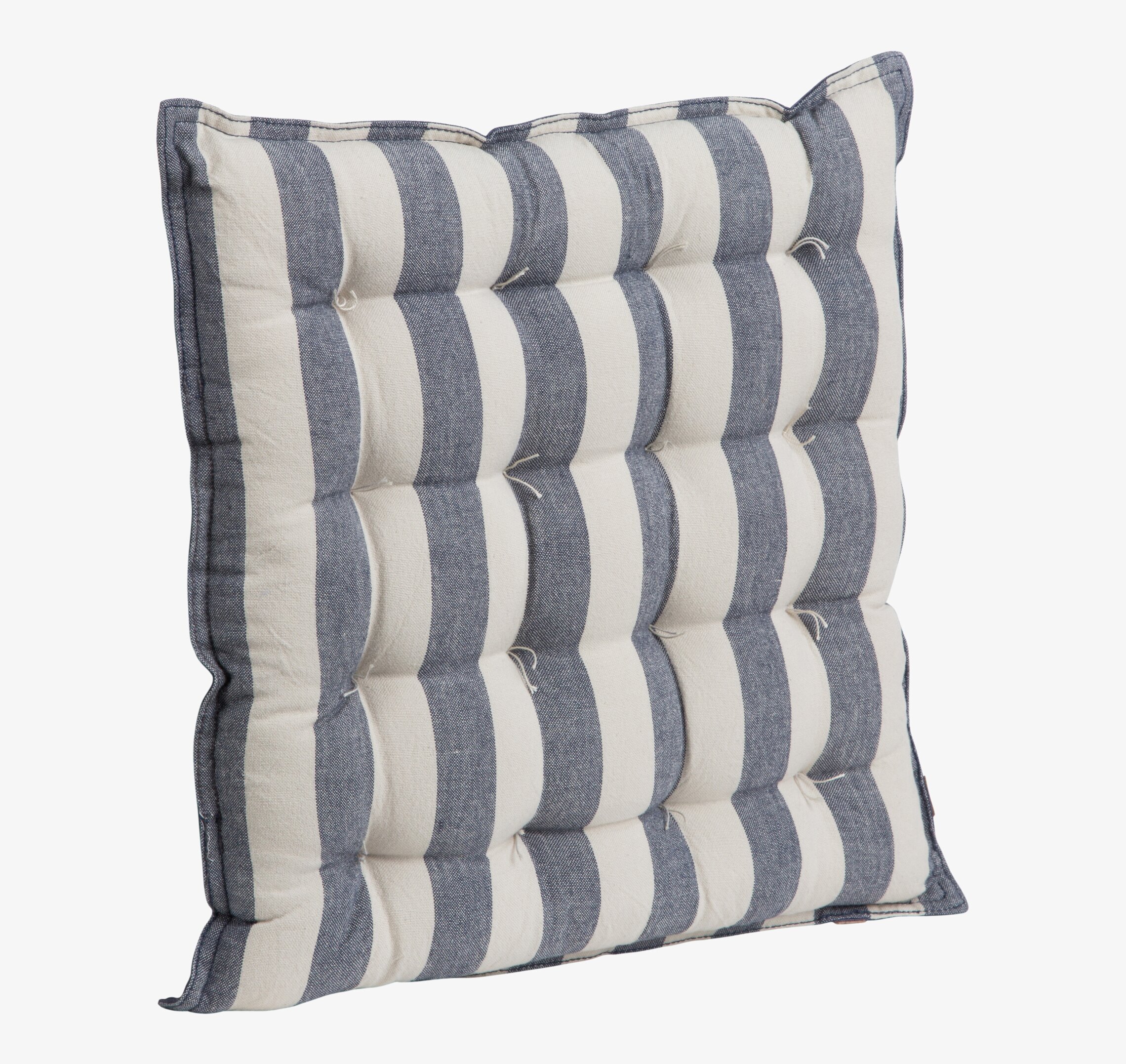 Sittdyna Blå Ernst från Ernst med breda blå-vita ränder