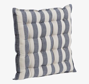 Sittdyna Blå Ernst från Ernst med breda blå-vita ränder