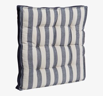 Sittdyna Blå Ernst från Ernst med blåvita ränder