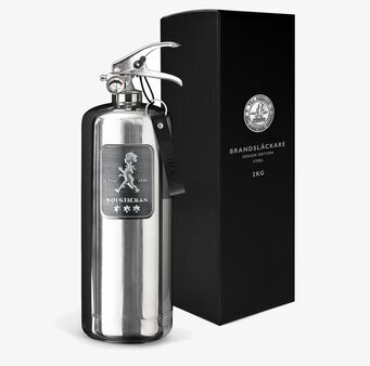 Brandsläckare Design Edition Steel Solstickan
