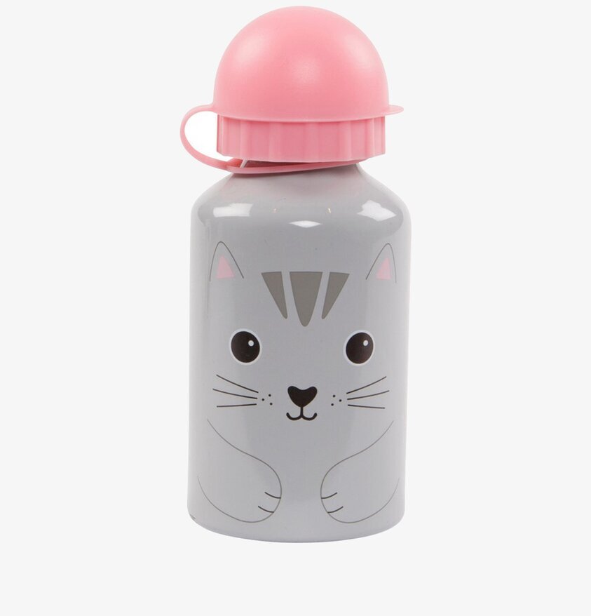 Vattenflaska Nori Cat Kawaii från Sass & Belle med kattdesign