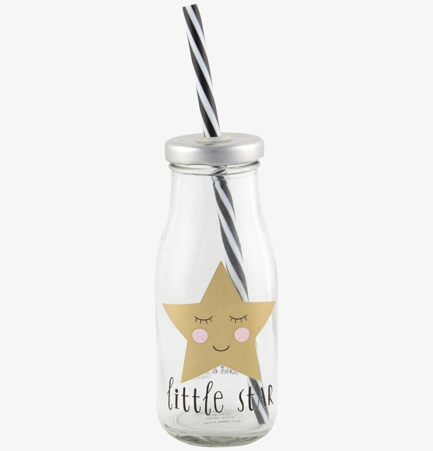 Glasflaska Sweet Dreams från Sass & Belle med stjärnmotiv