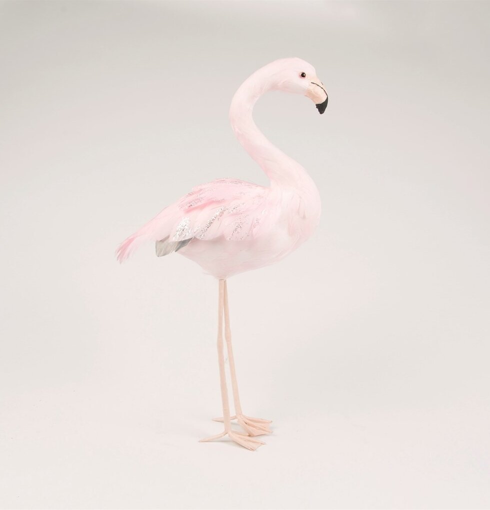 Dekoration Flamingo från Sass & Belle i pastellrosa nyanser