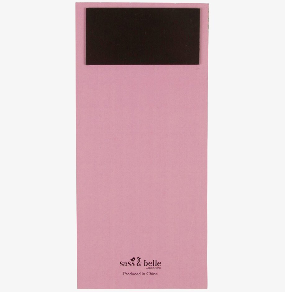 Flamingo To-Do-List från Sass & Belle med rosa bakgrund