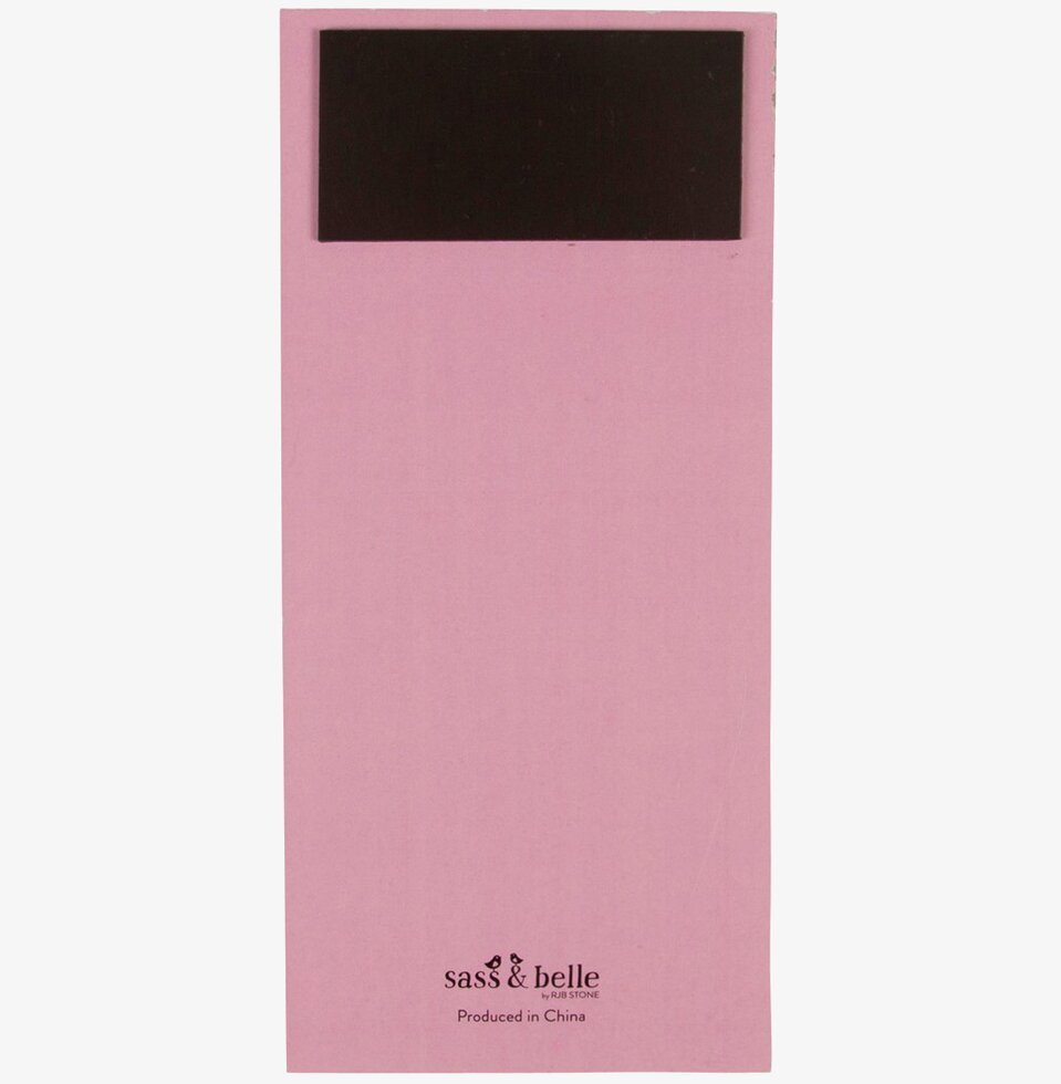 Flamingo To-Do-List från Sass & Belle med rosa bakgrund