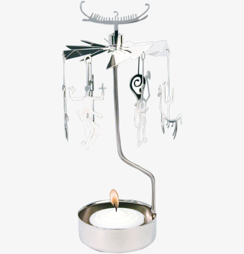 Änglaspel Runor från Pluto Produkter i glänsande metall