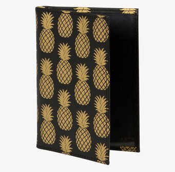 Passfodral Gold Pineapple från Sass & Belle med guldananaser