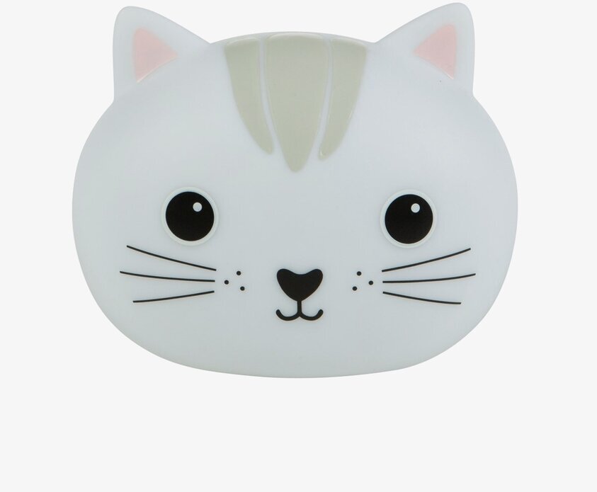 Nattlampa Cat Kawaii från Sass & Belle med mjukt ljus