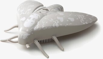 Brandvarnare Lento Grå från Jalo med unik fjärilsdesign