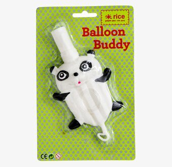 Ballongboll Panda från Rice, lekfull och praktisk leksak