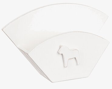 Kaffefilter Häst från Different Design i vit köksmiljö