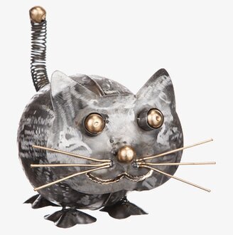 Smide Katt Silver Rund från Different Design i metall