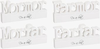 Stående Träskylt från Different Design med texten Du är bäst