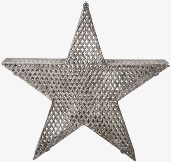 Lanterna Matteo från Affari med antik finish och stjärnform