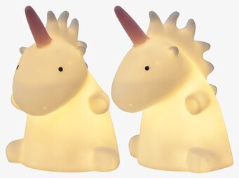 Nattlampa Polly Enhörning från Star Trading i barnrum