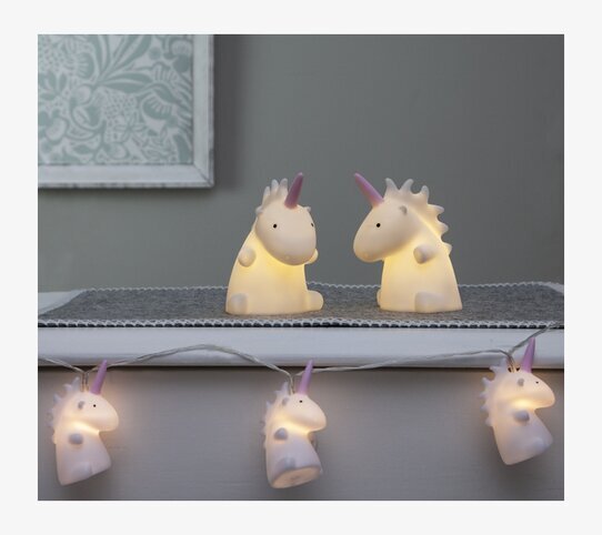 Nattlampa Polly Enhörning från Star Trading i barnrum