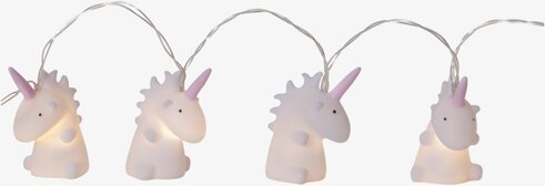 Ljusslinga Polly Enhörning från Star Trading med magiskt ljus