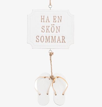 Skylt - Ha En Skön Sommar från Different Design i trä
