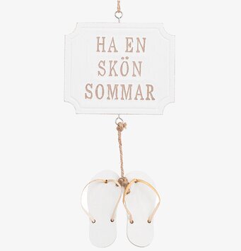 Skylt - Ha En Skön Sommar från Different Design i trä