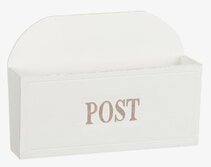 Postlåda Vägg Vit från Different Design monterad på vägg