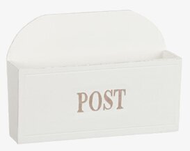 Postlåda Vägg Vit från Different Design monterad på vägg