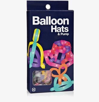 Ballonghattar från Worldwide co i färgglad förpackning