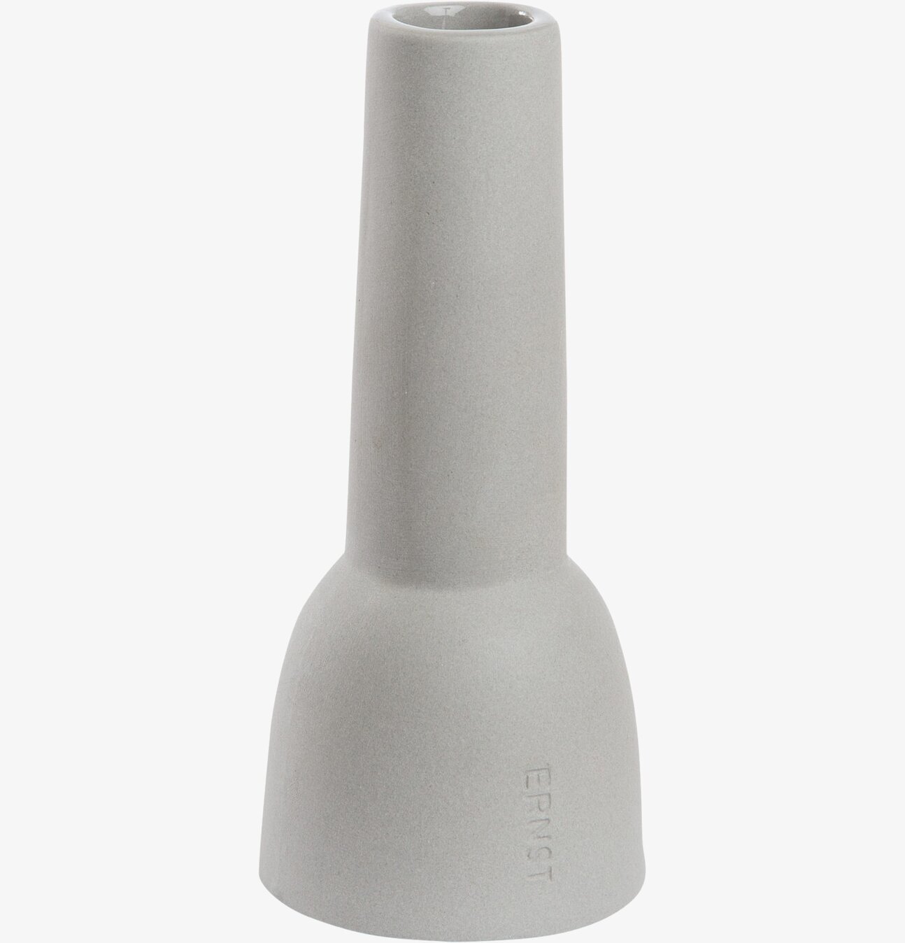 Ljusstake Stengods Grå från Ernst i minimalistisk design