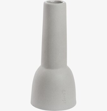 Ljusstake Stengods Grå från Ernst i minimalistisk design