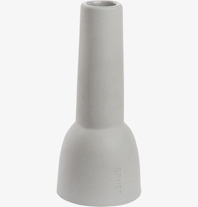 Ljusstake Stengods Grå från Ernst i minimalistisk design