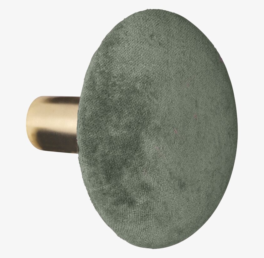 Knopp Sammet Army L från Cozy Living med grön sammetsyta