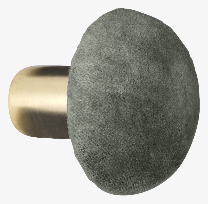 Knopp Sammet Army S från Cozy Living i armégrön sammet