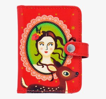 Korthållare Ma bonne étoile från Derrière la porte, röd