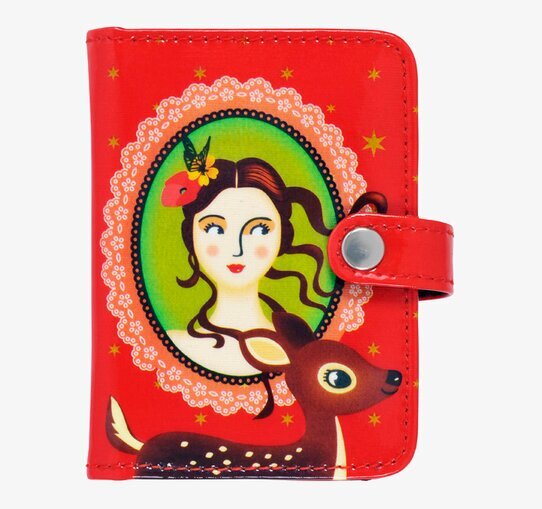 Korthållare Ma bonne étoile från Derrière la porte, röd