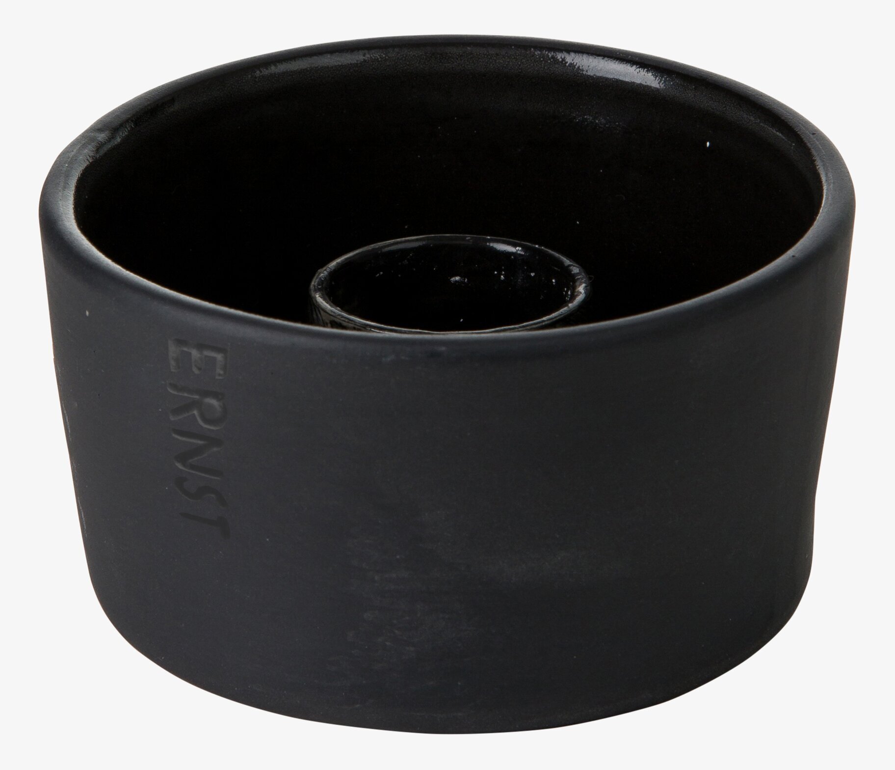 Ljusskål Kronljus Mörkgrå från Ernst med elegant design