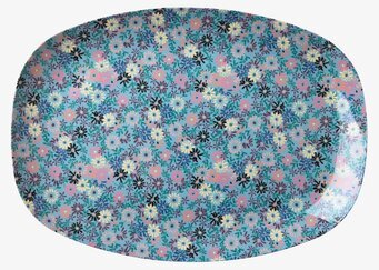 Tallrik Small Flower Print från Rice med blommönster