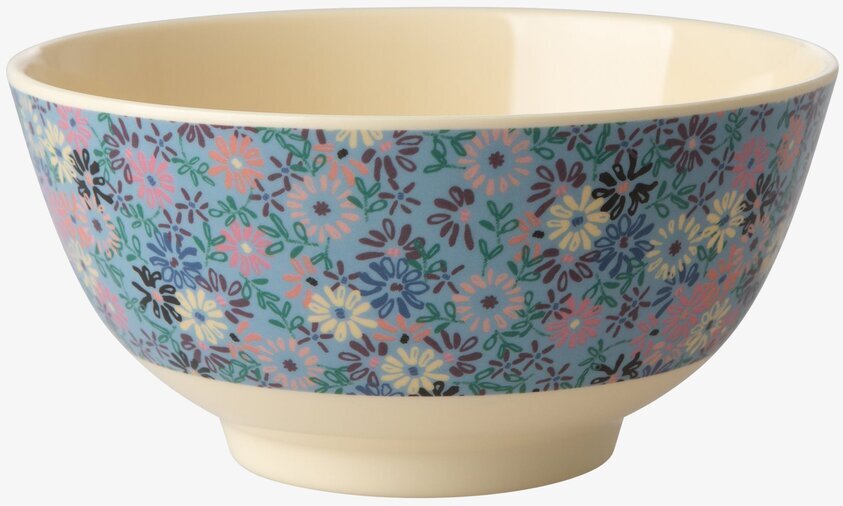 Skål Small Flower Print från Rice med färgrikt blommönster