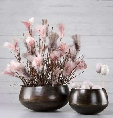 Fjäder/Tråd Blom Gammelrosa 12 st från A Lot Decoration