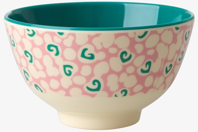 Liten Skål Liquid Spots Print från Rice med färgglad design