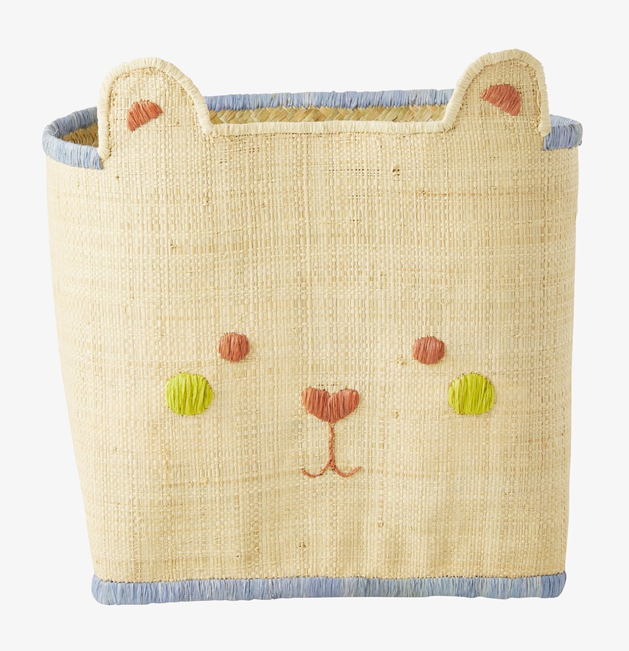 Förvaringskorg Björn Natur från Rice med björnansikte