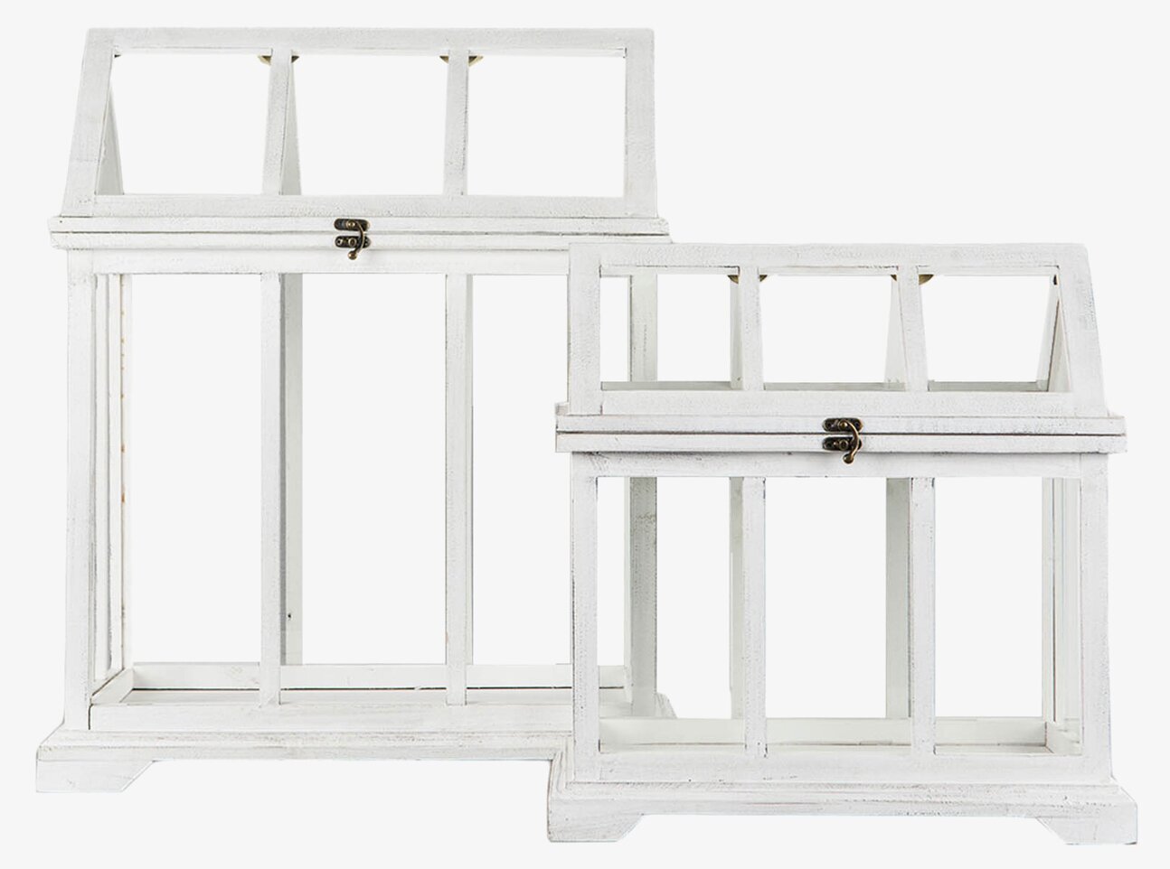 Växthus/Drivhus Vit från A Lot Decoration i vitmålat trä