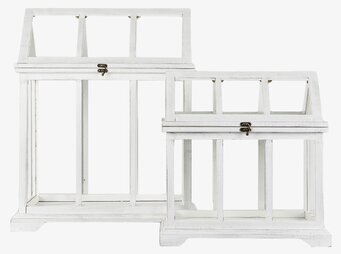 Växthus/Drivhus Vit från A Lot Decoration i vitmålat trä