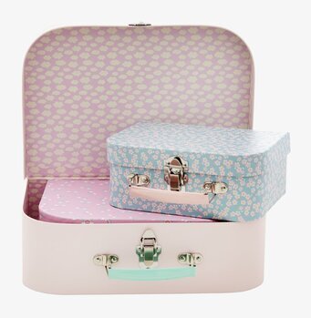 Barnväskor - Set om 3 från Rice i olika färger och mönster