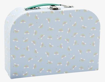 Barnväskor - Set om 3 från Rice med färgglada regnbågar