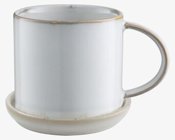 Kaffekopp & Fat Vit från Ernst i stilren och enkel design