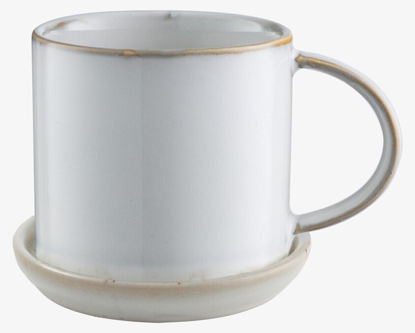 Kaffekopp & Fat Vit från Ernst i stilren och enkel design