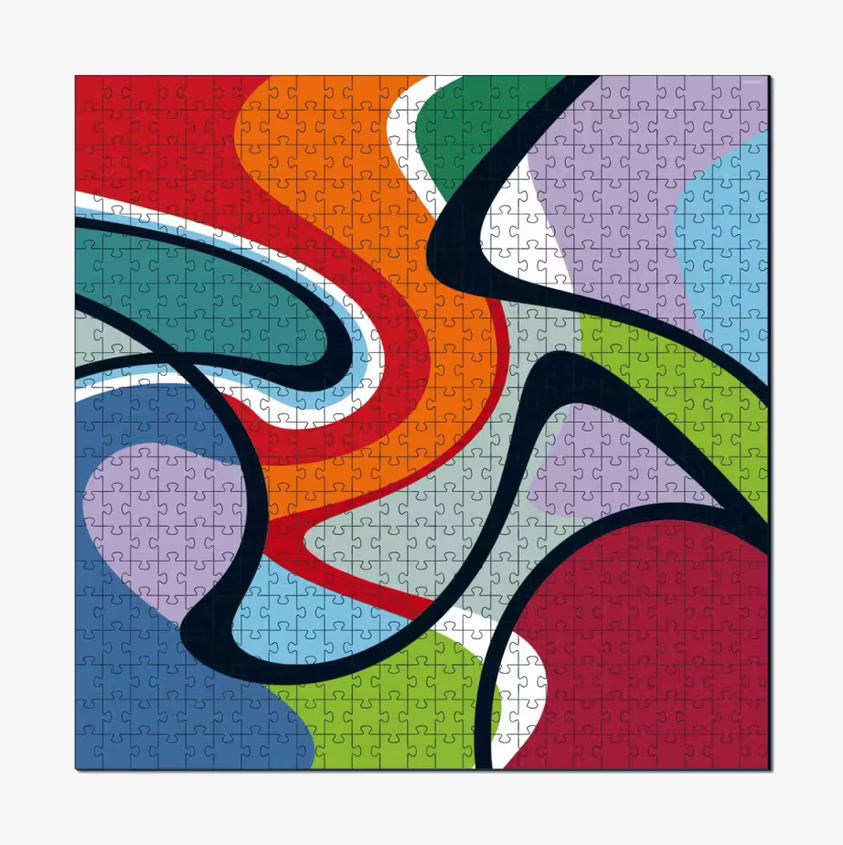 Pussel Twister från Remember med färgstark och livlig design