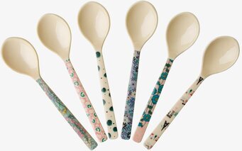 Korta Skedar - Boogie Prints från Rice med färgglada mönster