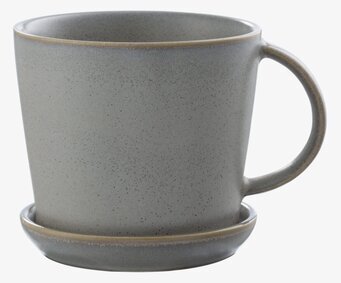 Tekopp & fat Grå från Ernst med stilren och tidlös design