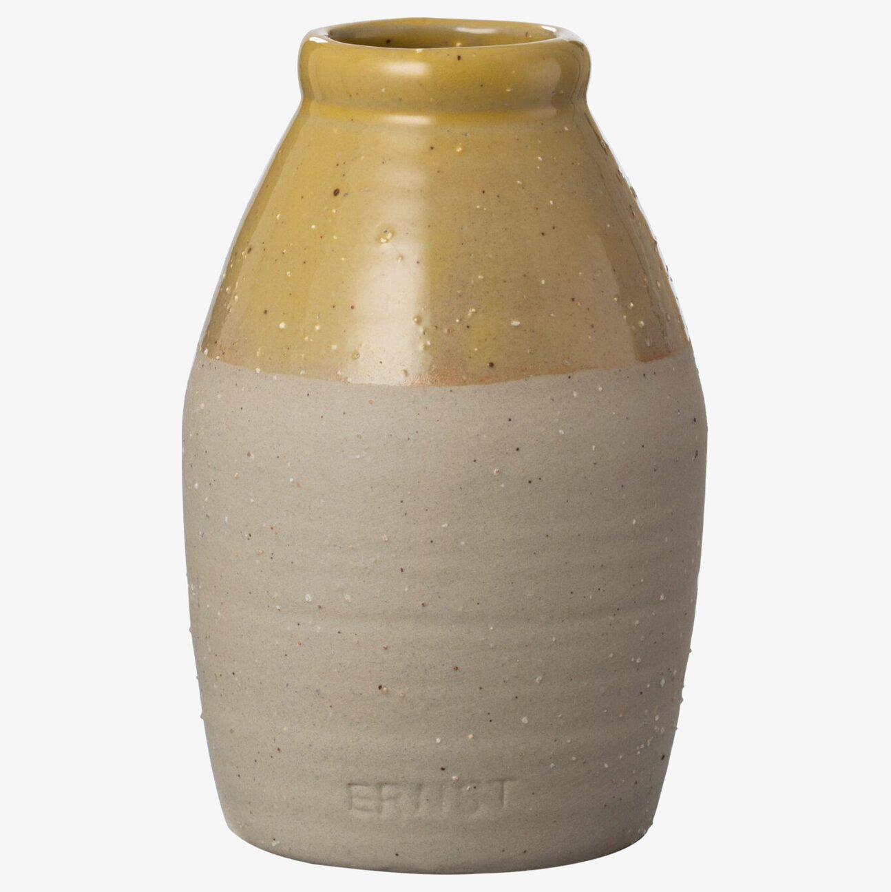 Stengodsvas Ø 7 cm från Ernst med rustik och naturlig estetik