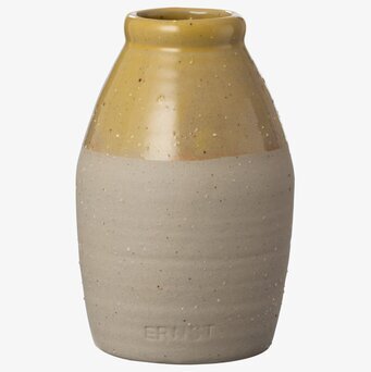 Stengodsvas Ø 7 cm från Ernst med rustik och naturlig estetik